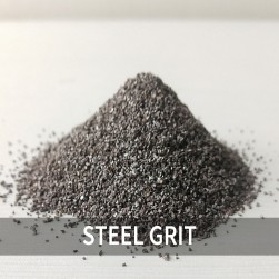 Steel grit